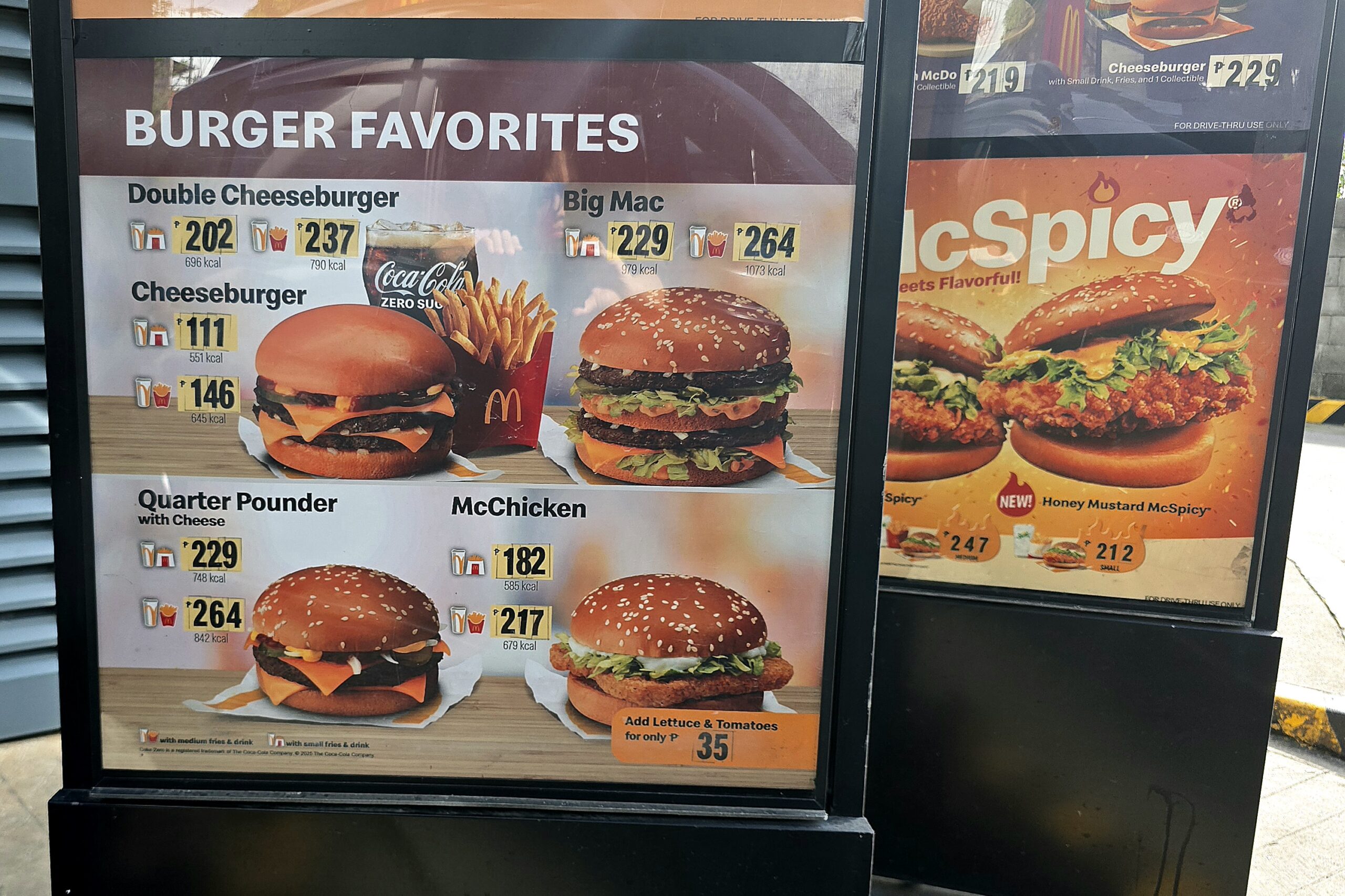 This McDonald’s branch in QC is now showing calorie counts