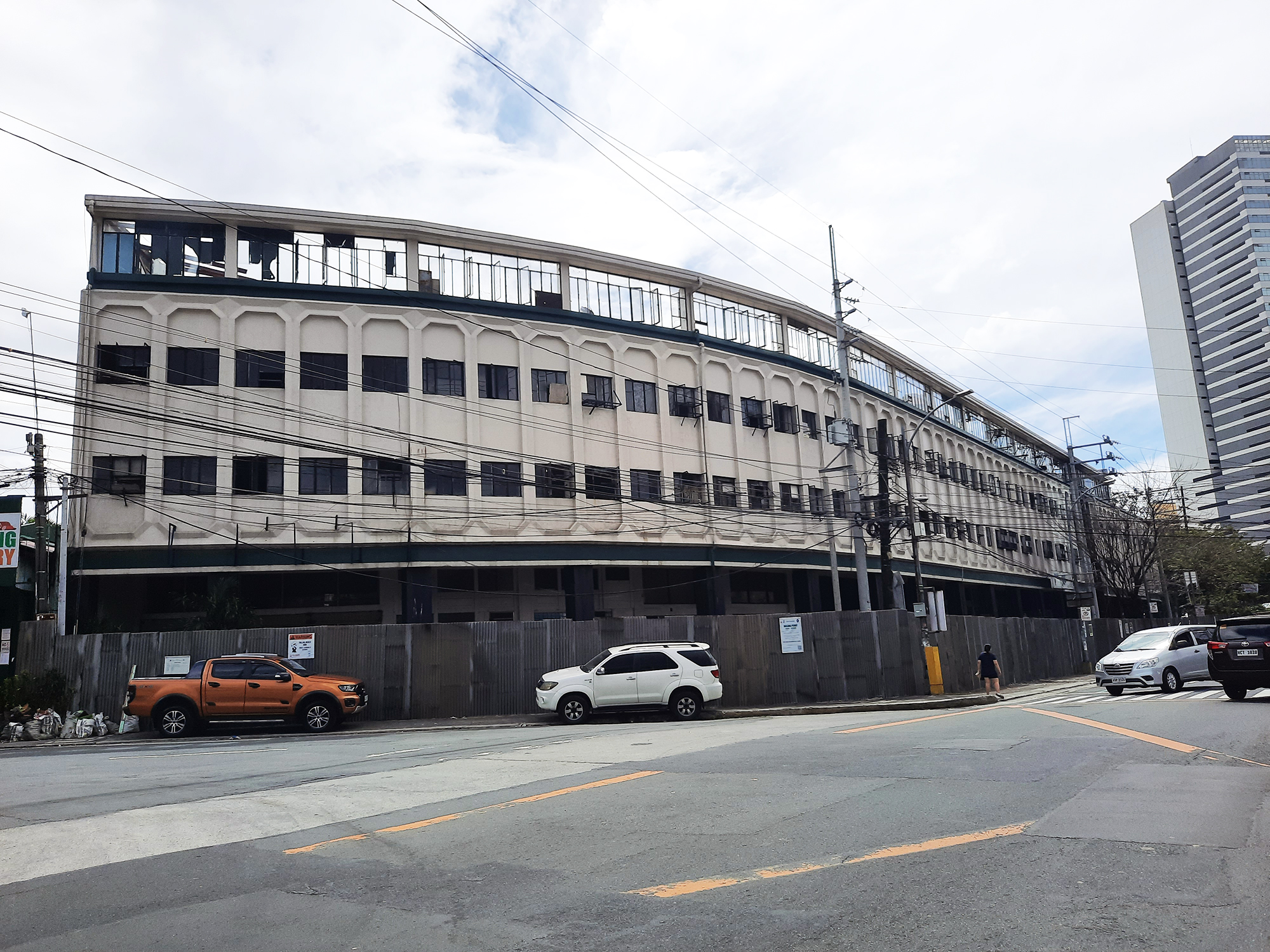 Delta Building along Quezon Avenue is coming down